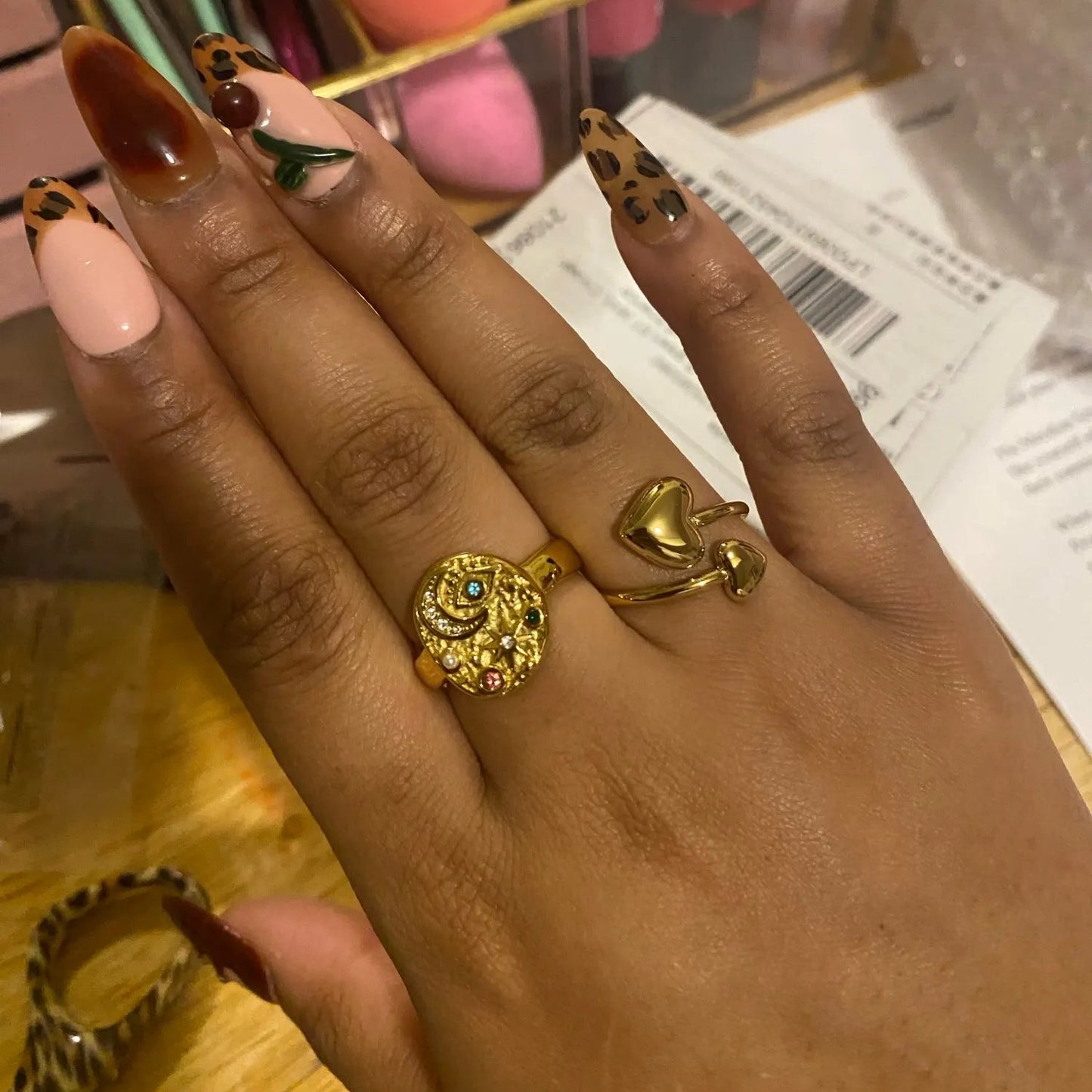 Surya Celestial Gold Ring