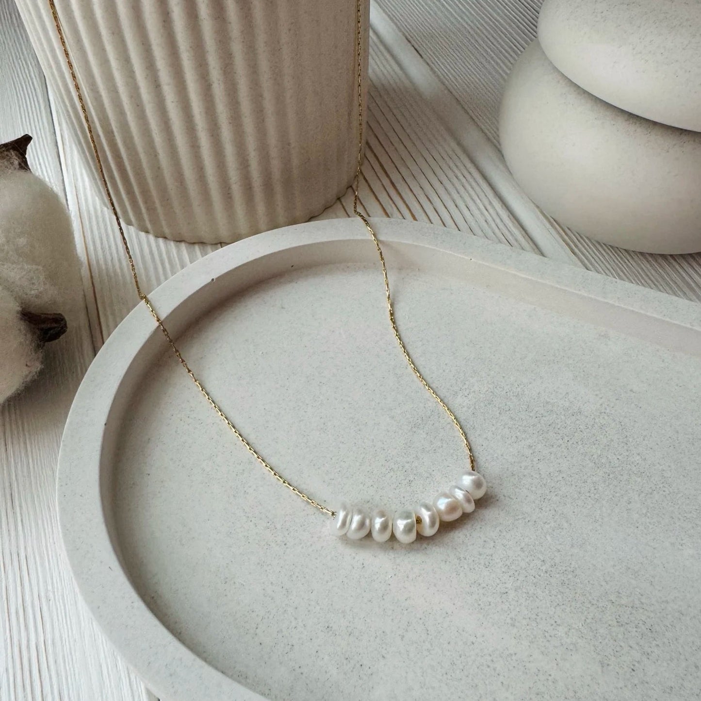 Kumiko Pearl Necklace