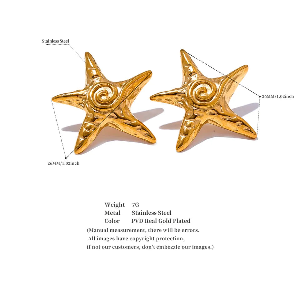 Marina Beach Star Earrings