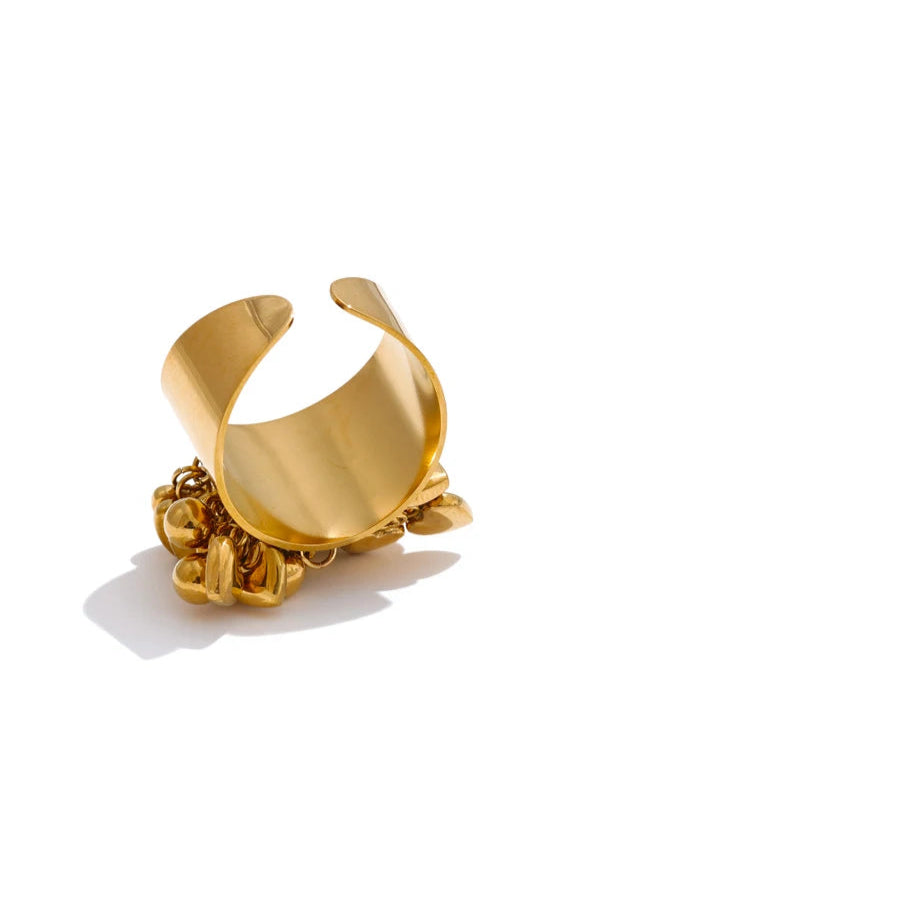 Tassel Heart Ring
