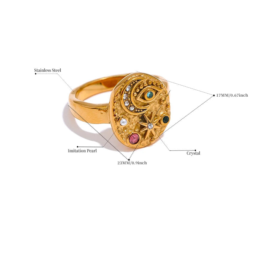 Surya Celestial Gold Ring