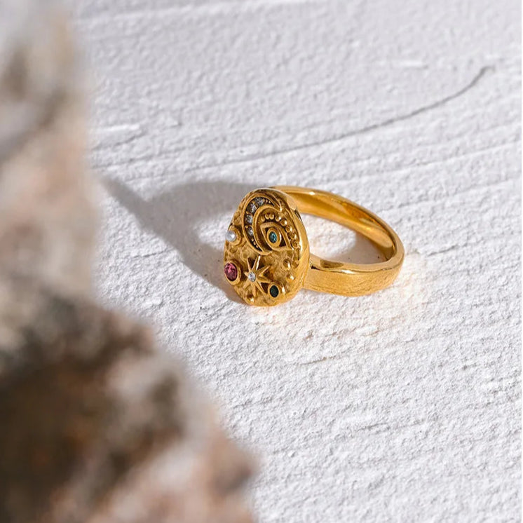 Surya Celestial Gold Ring
