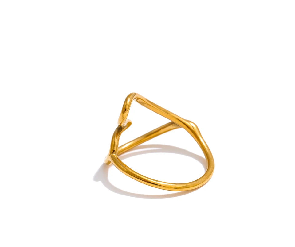 Hollow Heart Ring