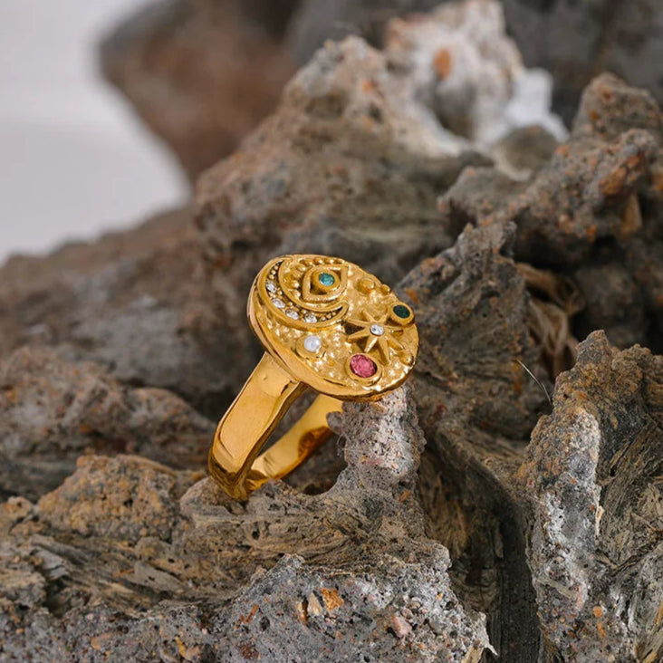 Surya Celestial Gold Ring