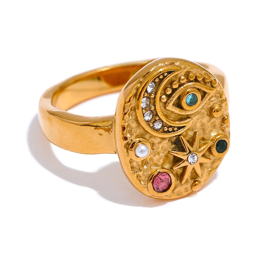 Surya Celestial Gold Ring