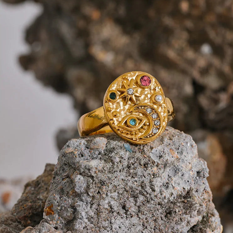 Surya Celestial Gold Ring