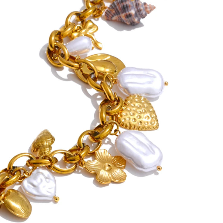 Kana Beach Charm Necklace