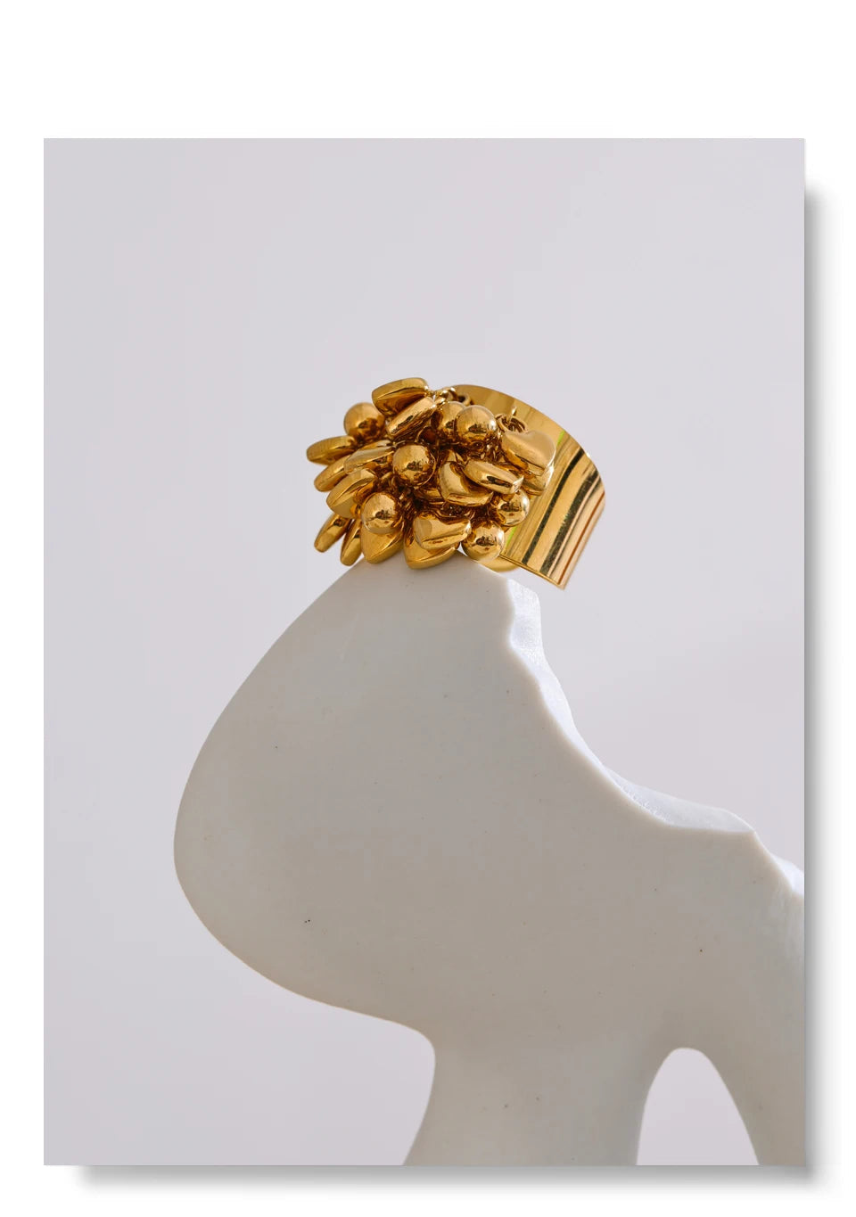 Tassel Heart Ring