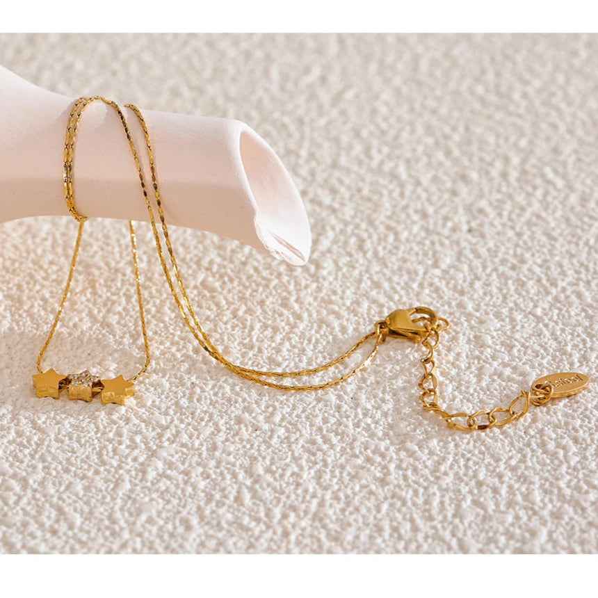Starry Trio Necklace